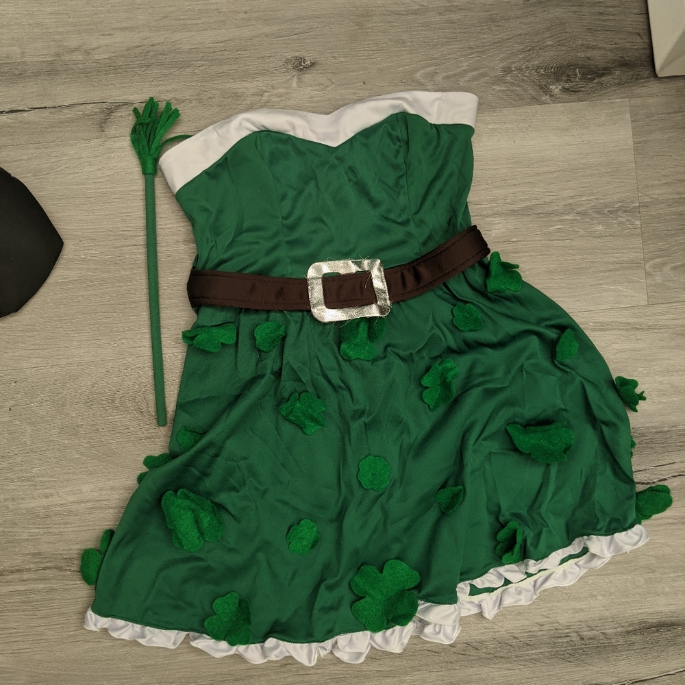 Dreamgirl Halloween "spank me, I'm irish" costume